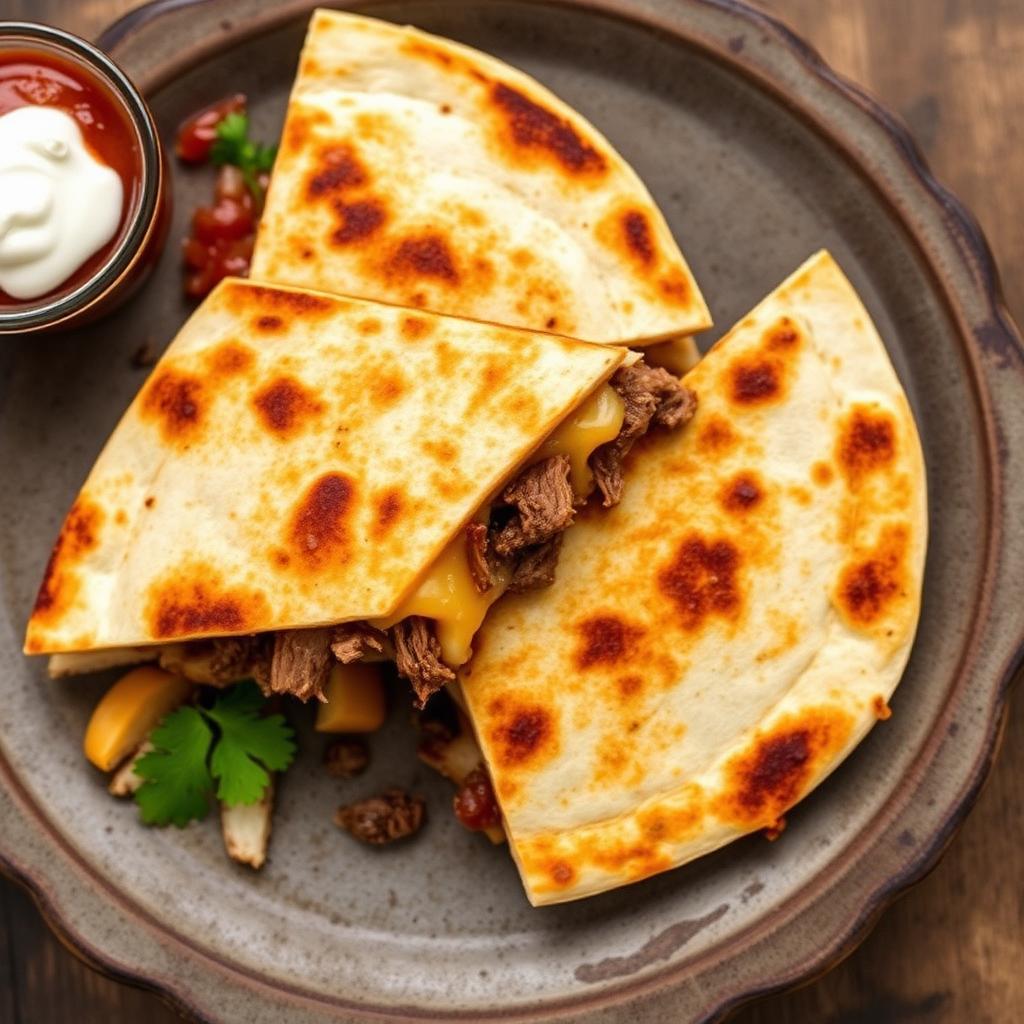 Brisket Quesadilla
